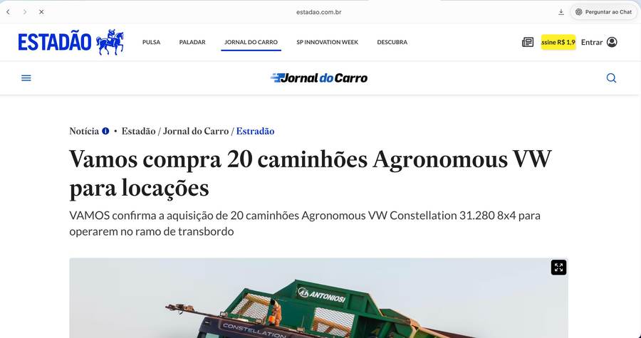 Cobertura Garagem360